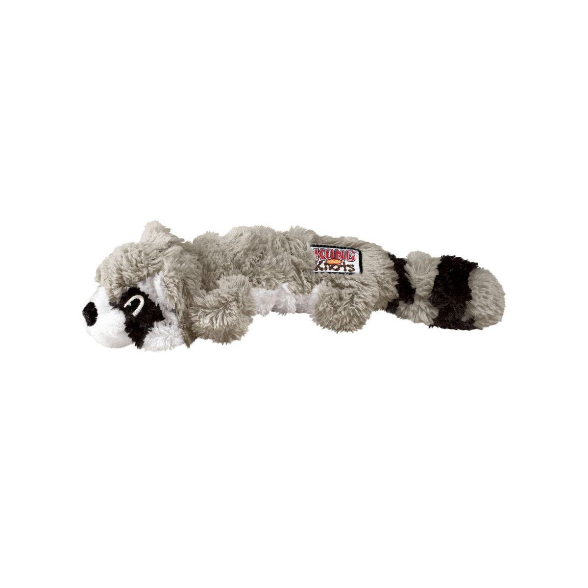 Jouet KONG scrunch knots racoon SM pour chien - Fournisseur Pro | Animega